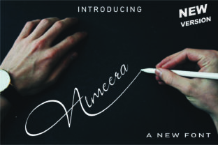 Almeera: A Script Font for Elegant Design