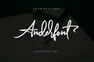 Ander: A Handwritten Font with Class