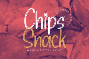 Chips Snack: A Playful Script Font