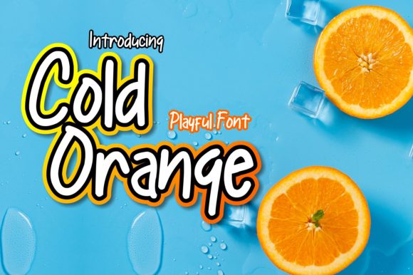 Cold Orange: A Playful Font for Creative Campaigns