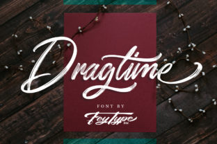 Dragtime: A Handwritten Font for Creative Web Design