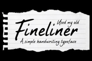 Fineliner: A Script Font That Shines