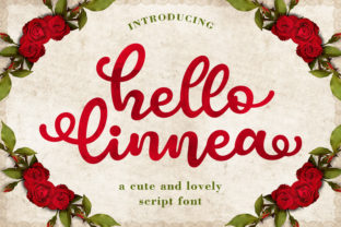 Hello Linnea Font: Playful Script for Creative Projects