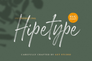 Hipetype: A Script Font That Shines