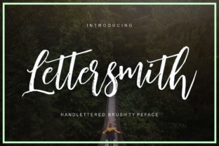 Lettersmith: A Handwritten Font for Business