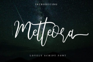 Metteora Script: A Handwritten Font for Creative Campaigns