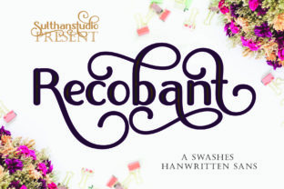 Recobant: A Font for Elegant Design
