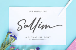 Sallim: A Handwritten Font for Editorial Design