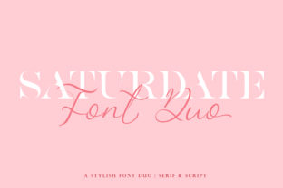 Saturdate Duo: A Classy Font for Editorial Design