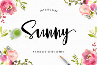 Sunny Script: A Trendy Handwritten Font