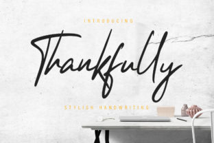 Thankfully Script Font for Creative Marketing