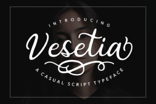 Vesetia: A Luxurious Script Font