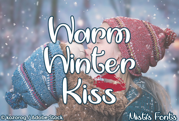 Warm Winter Kiss Font Review
