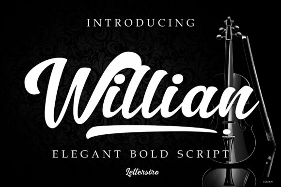 Willian Script: A Bold Font for Creative Campaigns