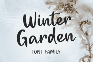 Winter Garden Font for Web Design